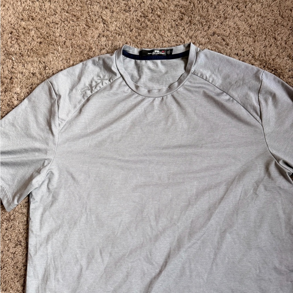 RLX Ralph Lauren Golf Wicking T-Shirt Medium Interlachen Country Club Minnesota